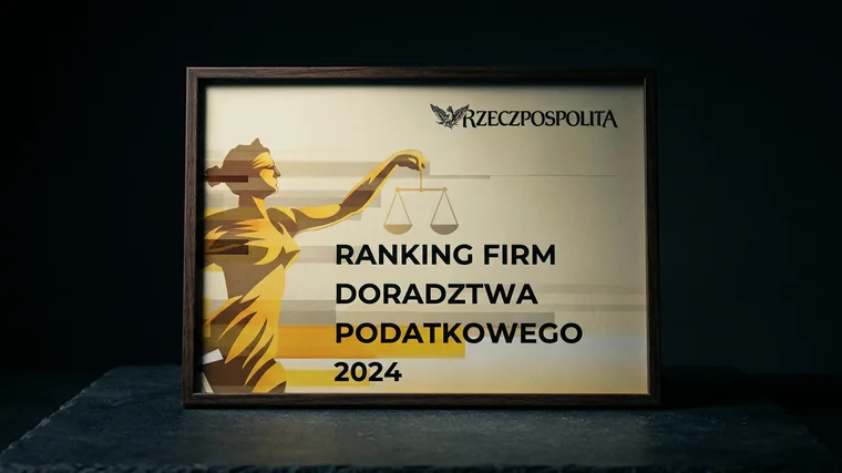 Nagroda: Ranking Firm Doradztwa Podatkowego 2024, Rzeczpospolita