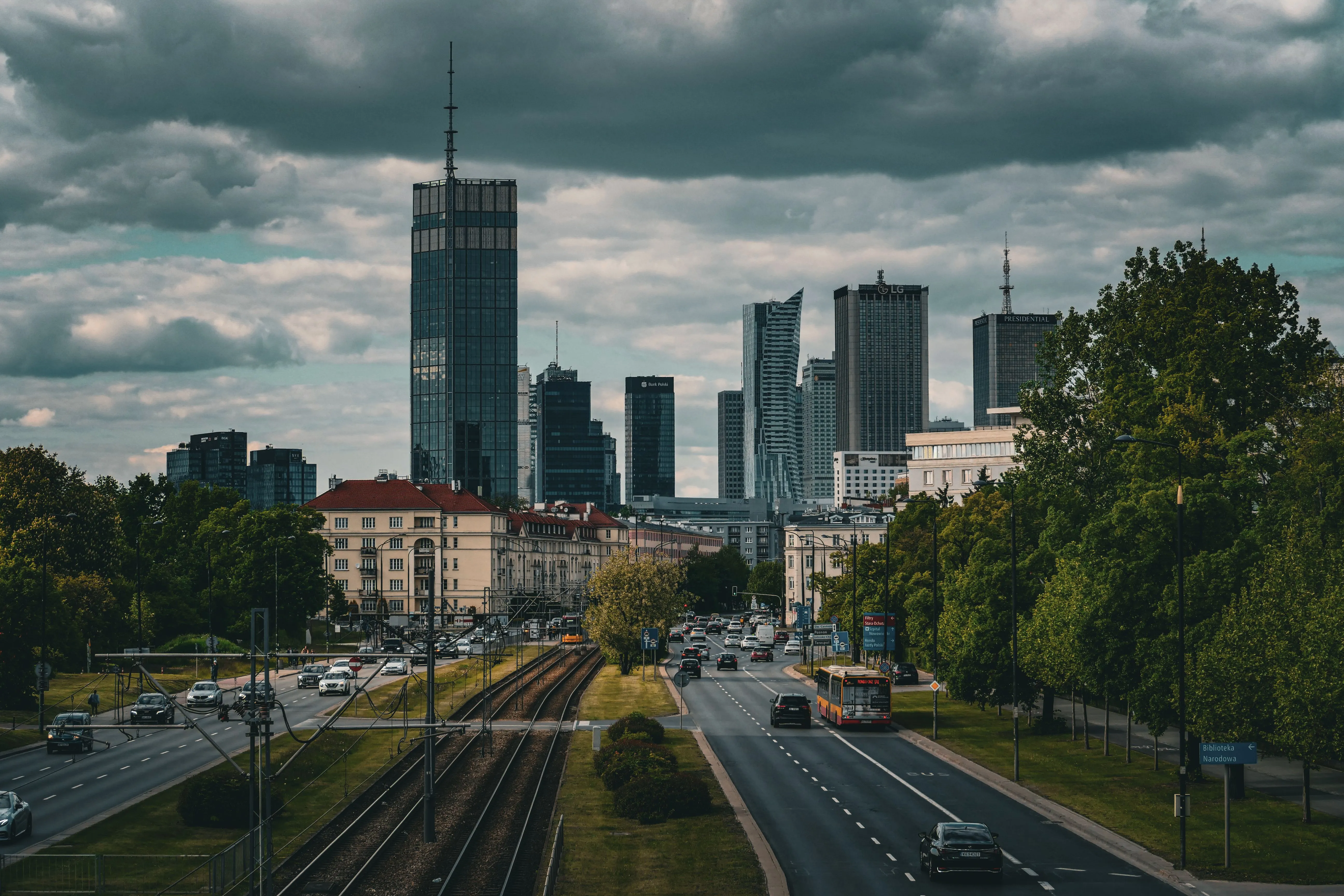 Panorama Warszawy, dzielnica Wola