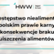 Przestępstwo niealimentacji w polskim prawie karnym konsekwencje braku uiszczenia alimentów