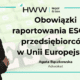 Obowiązki raportowania ESG dla przedsiębiorców w Unii Europejskiej