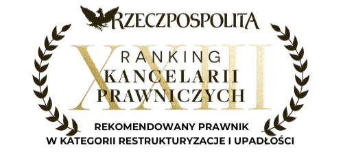 Mikołaj Hewelt - rekomendowany prawnik w kategorii restrukturyzacje i upadłości przez Rzeczpospolita